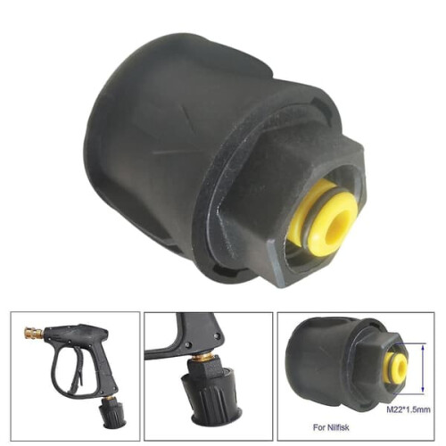 High Pressure Washer Adapter Kit M22 Quick Coupling 1