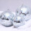 Silver Mirror Disco Ball 3cm 6
