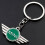 Mini Cooper car logo keychain metal long chain 4-pack 5