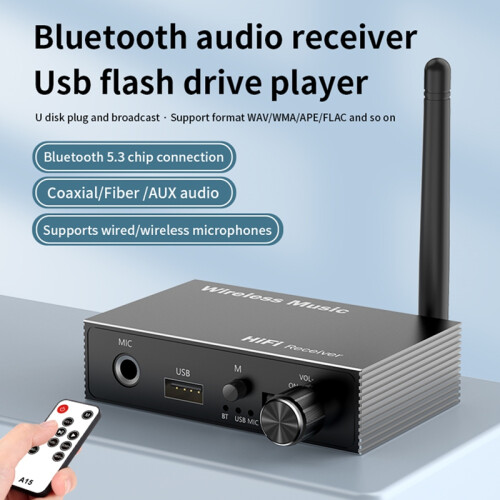 Ricevitore audio Bluetooth 5.3 con ingresso ottico coassiale 2