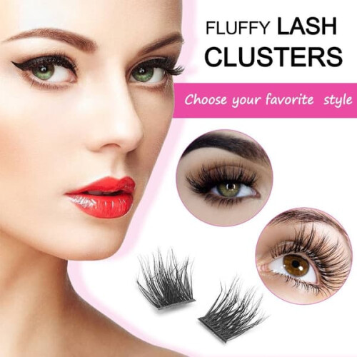 Individual cluster lashes 10mm 1