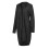 Schwarzer, einfarbiger, locker gestrickter Damen-Cardigan 5
