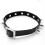 Gothic Punk Leather Choker Necklace Black 2