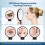Double-sided makeup mirror 1X/30X foldable portable matte 5