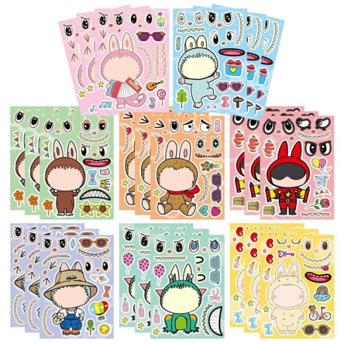 Labu embellishment stickers DIY scrapbook A1 set 1