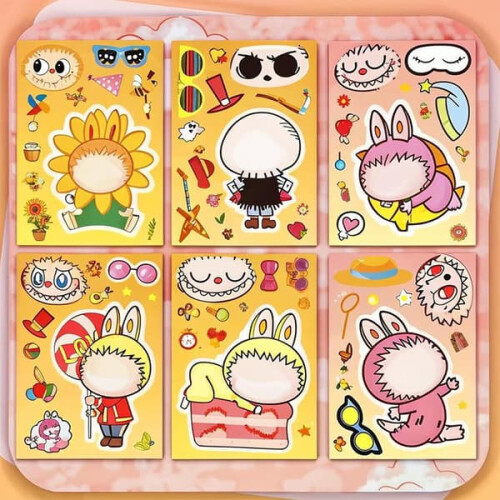 Labu embellishment stickers DIY scrapbook A1 set 2
