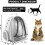 Cat Backpack Carrier Grey Expandable Airline Approved 3