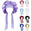 Silk Sleeping Cap for Natural Curly Hair Black 4