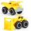 Baufahrzeug-Spielset: Muldenkipper, Bulldozer, Bagger 3