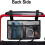 Wheelchair Side Bag Waterproof Armrest Pouch with Cup Holder 3