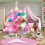 Small Pink Christmas Tree with Lights 23.6 Inches 7