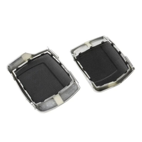 Motorcycle Speaker Covers Protection for Indian Chieftain Dark Horse Accessories Silver 1