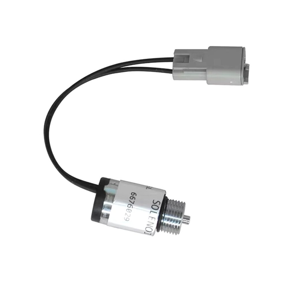 12V 6676029 Spool Lock Solenoid For S175 S250 S300 S530 S590 S630 S740 S850 New Fuel Shut Off Solenoid Light 6033239440686