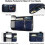 Wheelchair Side Storage Bag with Cup Holder and Reflective 4