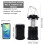 Camping Lantern LED Solar Portable Waterproof 1 Pack 3