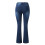 Women's Bootcut Jeans Dark Blue Mid-Rise 6