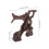Décoration en bois pour aquarium, arbre avec base stable 2