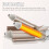 Glad curling iron waver white/gold 25 mm 5
