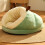 Cat Bed Slipper-Shaped Self-Warming Semi-Enclosed 5
