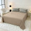 Ensemble de draps lavables unis couleur Queen Size 4