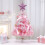 Pink DIY Mini Christmas Tree Kit 23.6 in 4