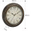 Vintage quartz wall clock silent ticking 30 cm 3