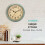 Vintage quartz wall clock silent ticking 30 cm 4