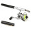 Fishing rod and reel combo telescopic pocket pole 1