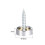 Mirror Screws Decorative Caps 16mm 8 Pieces 2