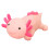 Salamander Plush Pillow Toy Pink Soft Cuddly 2