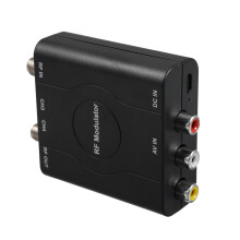 RF Video Modulator Converter for TVs AV Input