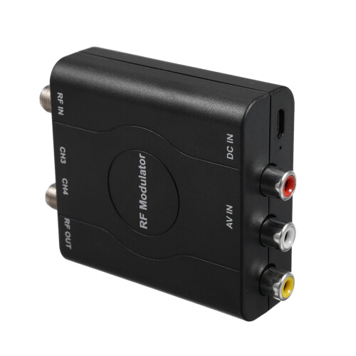 RF Video Modulator Converter for TVs AV Input