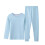 Kids Thermal Underwear Set Blue 8-9 Years 1