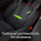Waterproof Universal Car Seat Covers Black 5