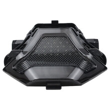LED-Rücklichteinheit für Motorräder mit Dynamischen Blinkern und Bremslicht für R3 R25 Y15ZR MT03/07 LC150, Blaues Licht