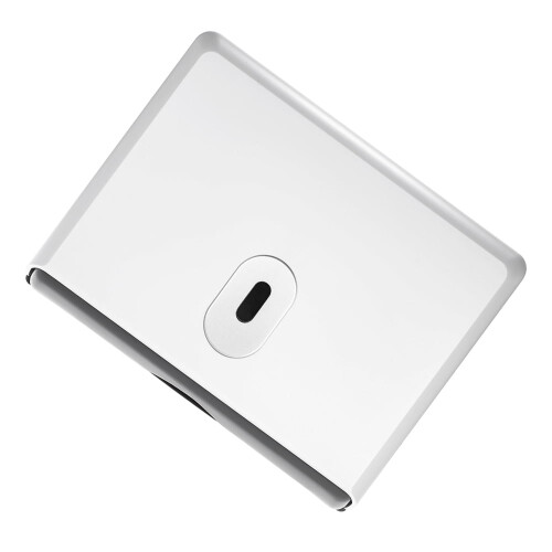 Wall-Mounted Tissue Dispenser White