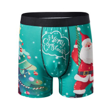Boxers en coton pour homme, lot de 3, pour Noël