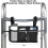 Wheelchair Side Storage Bag with Cup Holder for Power 2