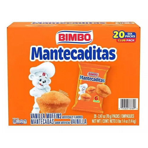 Vanilla Muffins Bite-Size 20 Pack 2.47 oz