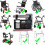 Wheelchair Side Storage Bag with Cup Holder for Power 6