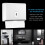 Wall-Mounted Tissue Dispenser White 3