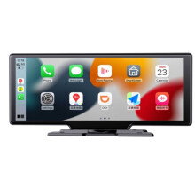 Display di Navigazione per Auto da 10,26 Pollici, Lettore MP5 per Android Auto, Registratore di Guida 4K, Schermo Portatile