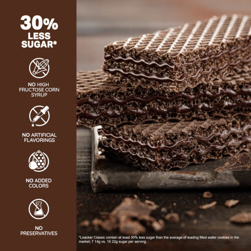 Classic double chocolate wafers cream-filled 1.59 oz pack 1