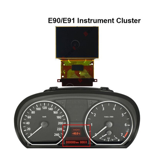 Car Instrument Cluster Display Screen 1024932-13 for  E90 E912005-2012 E87 2004-2007 Dashboard LCD Display AW-LCD-231 1