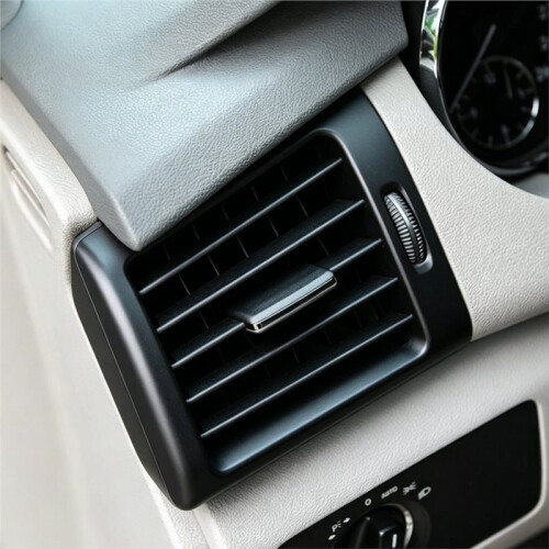 Dashboard Side Air Vent Outlet Cover Grille Panel for   R Class W251 2006-2009 Accessories Black 1