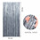 Light Bright Silver Foil Fringe Curtains 4-Pack 2