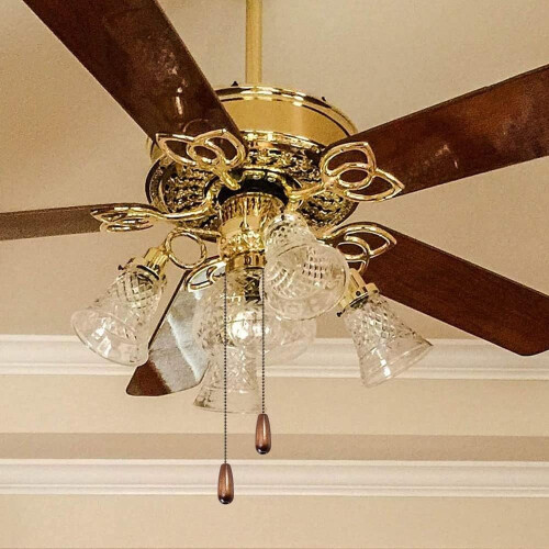 Wooden Ceiling Fan Pull Chain Extension 12 Inches Pack of 8 1