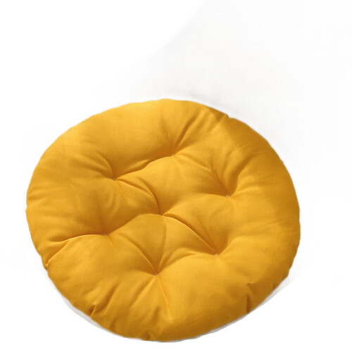Almofada redonda para cadeira com capa removível, 40 cm (16 polegadas) 1