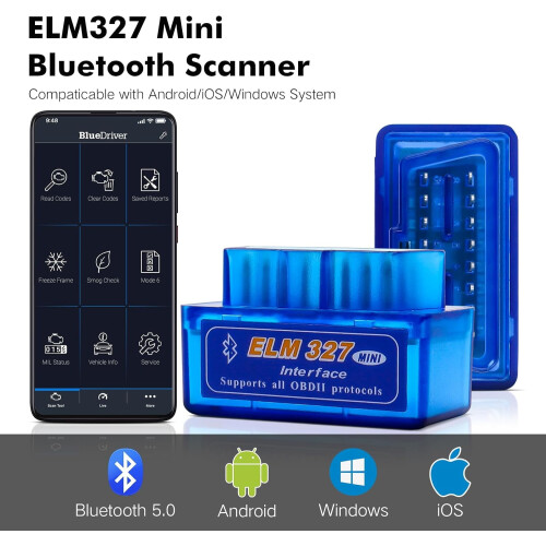 ELM327 OBDII Bluetooth car diagnostic scanner 1