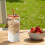 Elainilye Glas-Kaffeebecher 350 ml Milchtee-Tasse 5